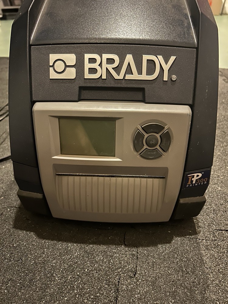 Brady Thermal Label Printer BP-IP300 Working