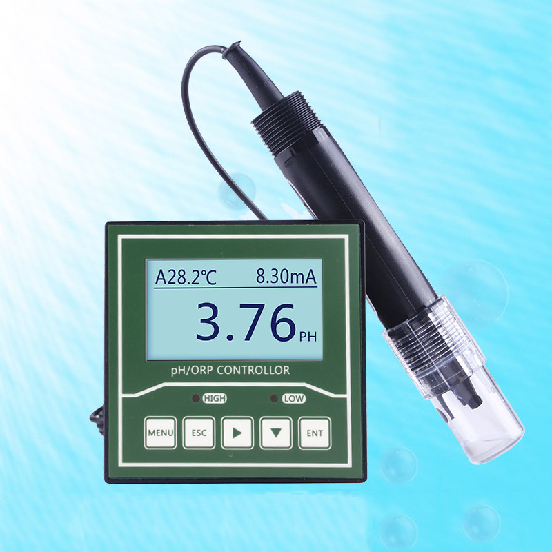 220V Industrial PH Controller ORP Meter Monitor Digital Alarm PH Controller