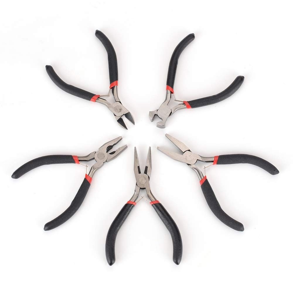 FLZOSPER Mini Diagonal Cutters，4.5-inch CR-V Multifunction Precision Wire