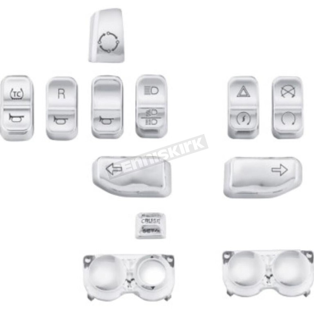 Drag Specialties Switch Cap Kit H18-0356CO-C