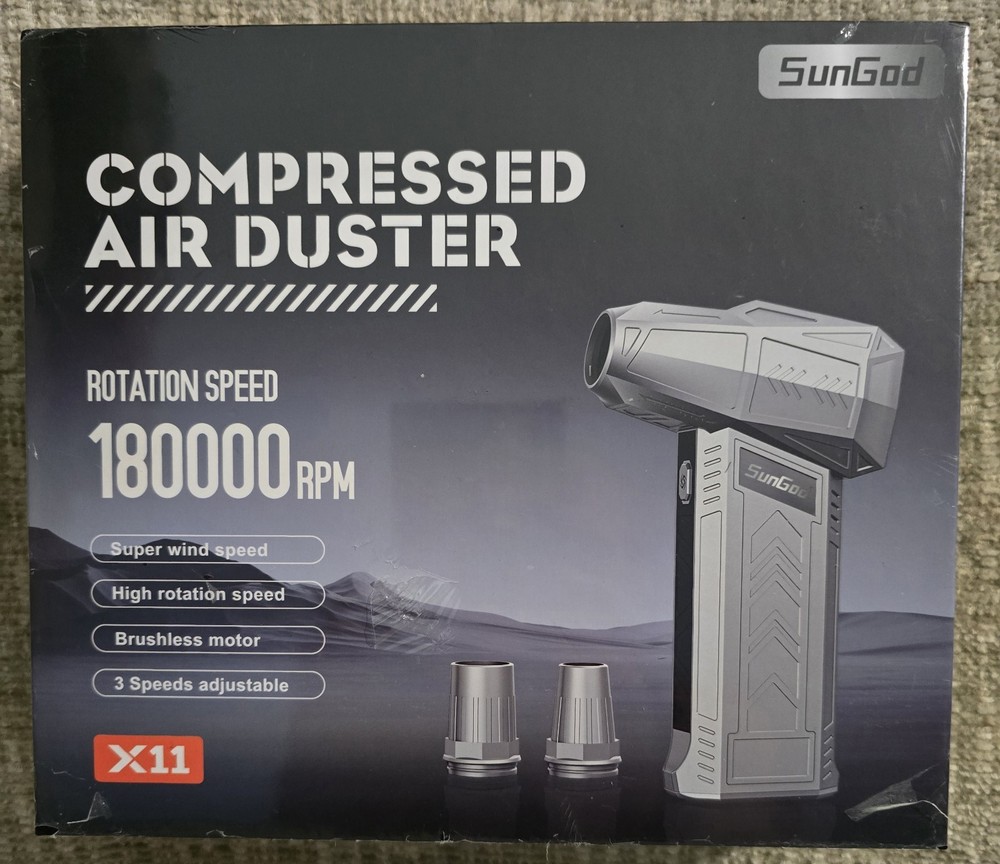 SUNGOD COMPRESSED AIR DUSTER X11