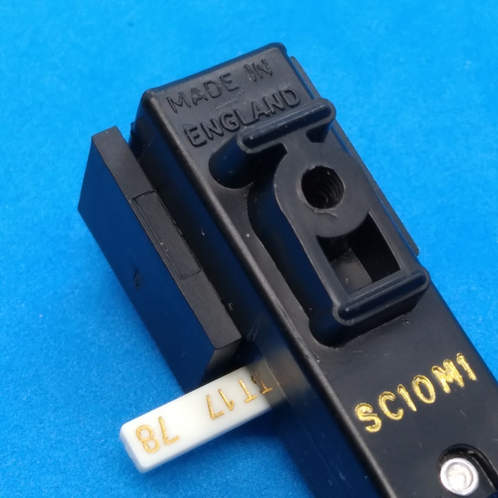 Original BSR SC10M1 CERAMIC PHONOGRAPH CARTRIDGE WITH DIAMOND & SAPPHIRE NEEDLE