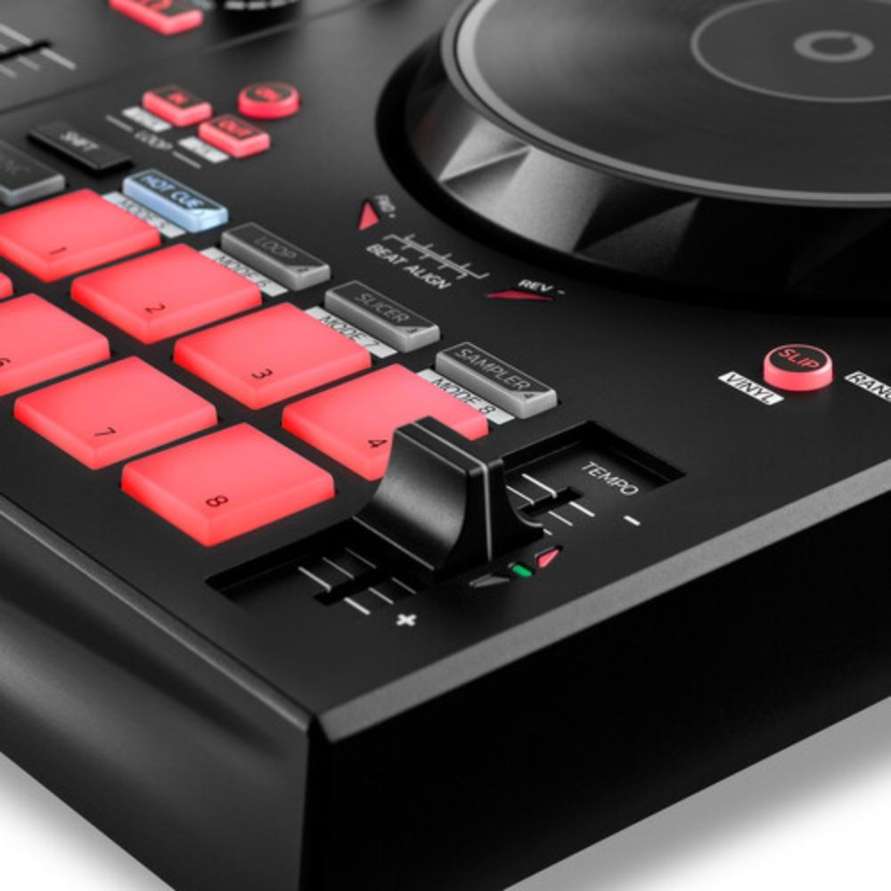 Hercules DJ Inpulse 300 MK2 Controller Bundle w/ ProX XB-DJCS Bag