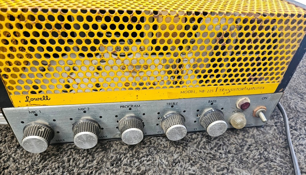 Lowell NB-225 Transistor Amplifier VINTAGE