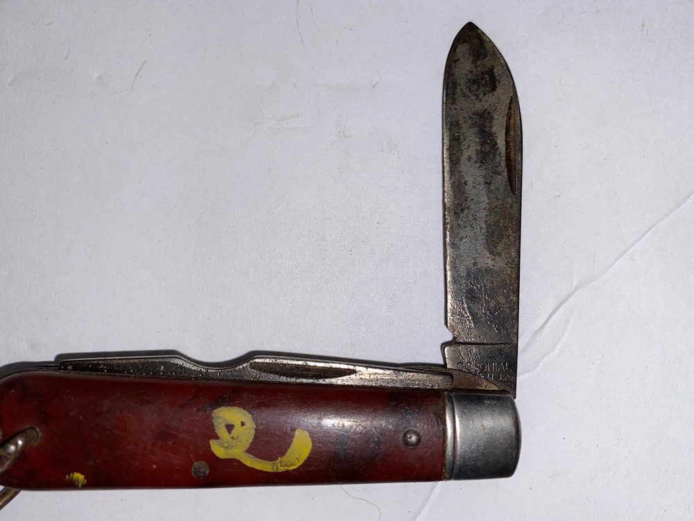 Vintage Colonial Two Blade Folding Pocket Knife