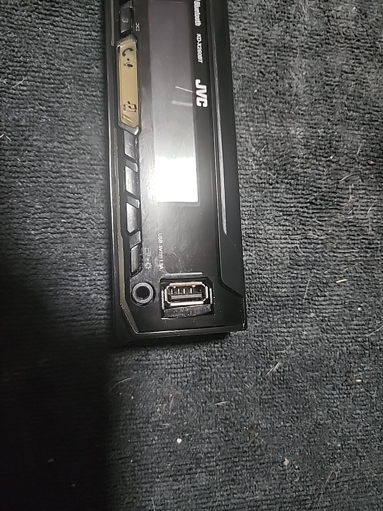 JVC KD-X260BT FACEPLATE ONLY TESTED