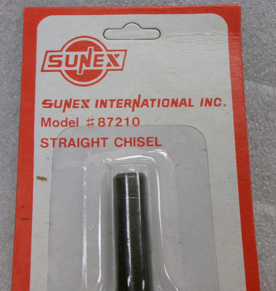 SUNEX MODEL #87210 STRAIGHT CHISEL BIT #261J