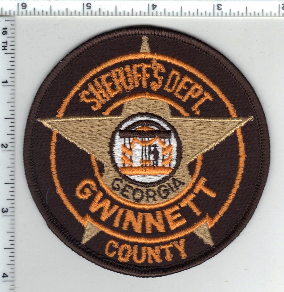 Gwinnett County Sheriff's Dept. (Georgia) 3rd Issue Shoulder Patch