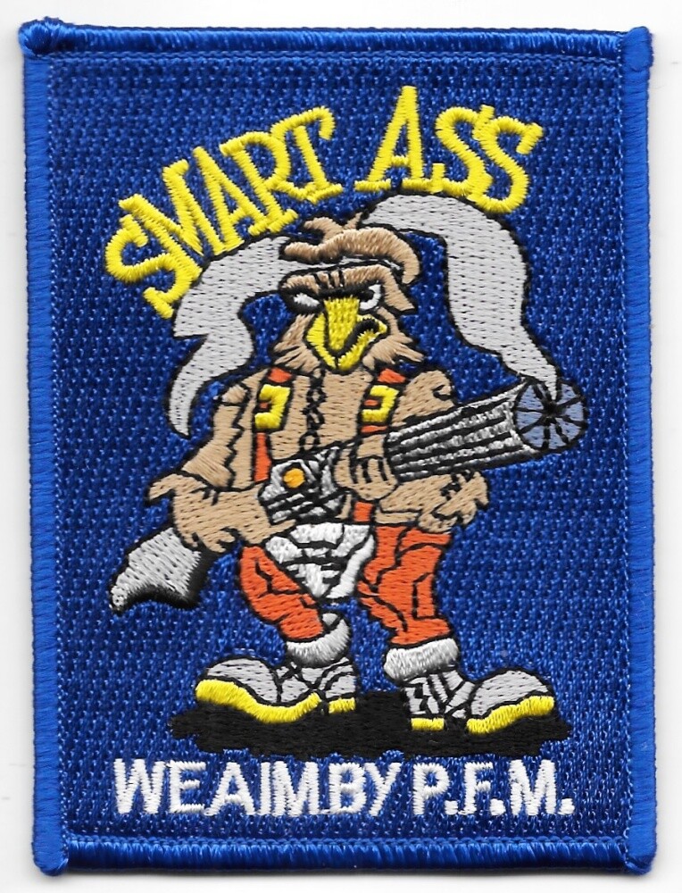 Aliens Movie Marines Smart Ass Drop Ship Logo Embroidered Patch NEW UNUSED