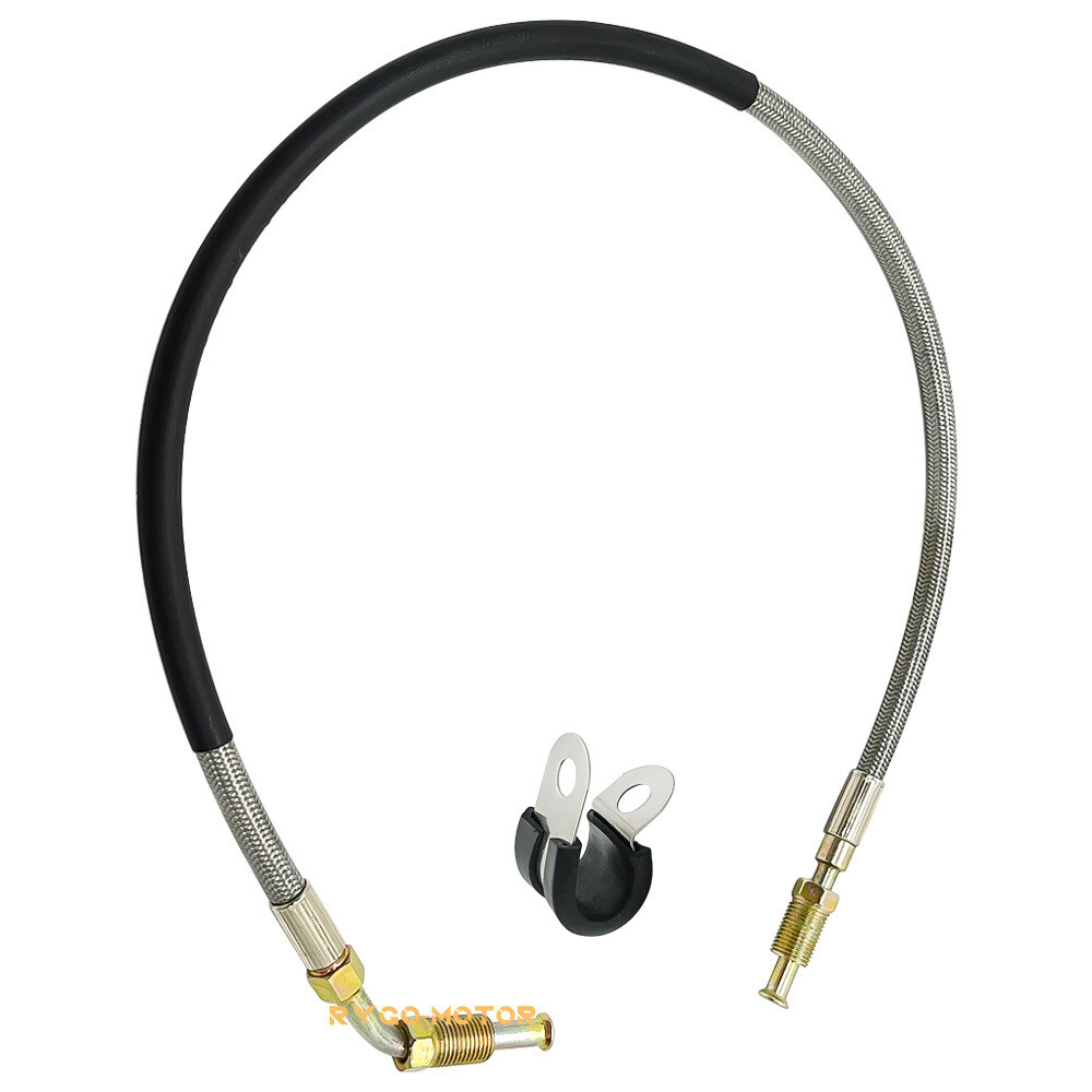 Front Brake Lines Left & Right W/Fitting for Polaris Trail Boss 250 325 350 ATV