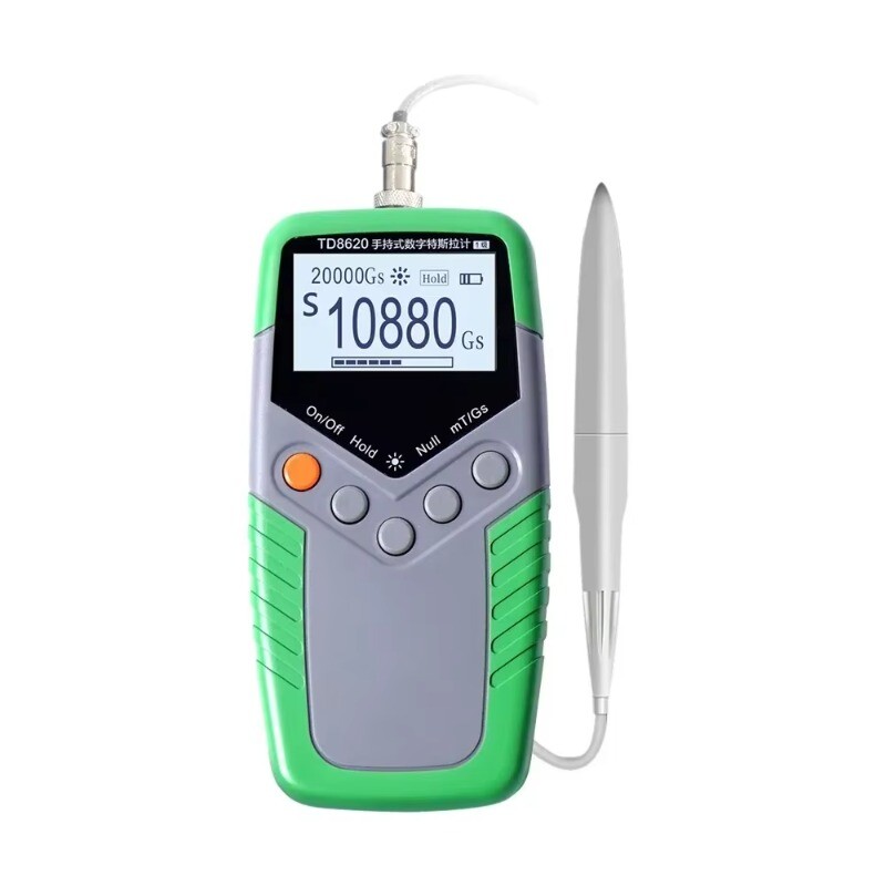 TD8620 Permanent Magnet Gauss Meter Class 5 Accuracy Handheld Digital