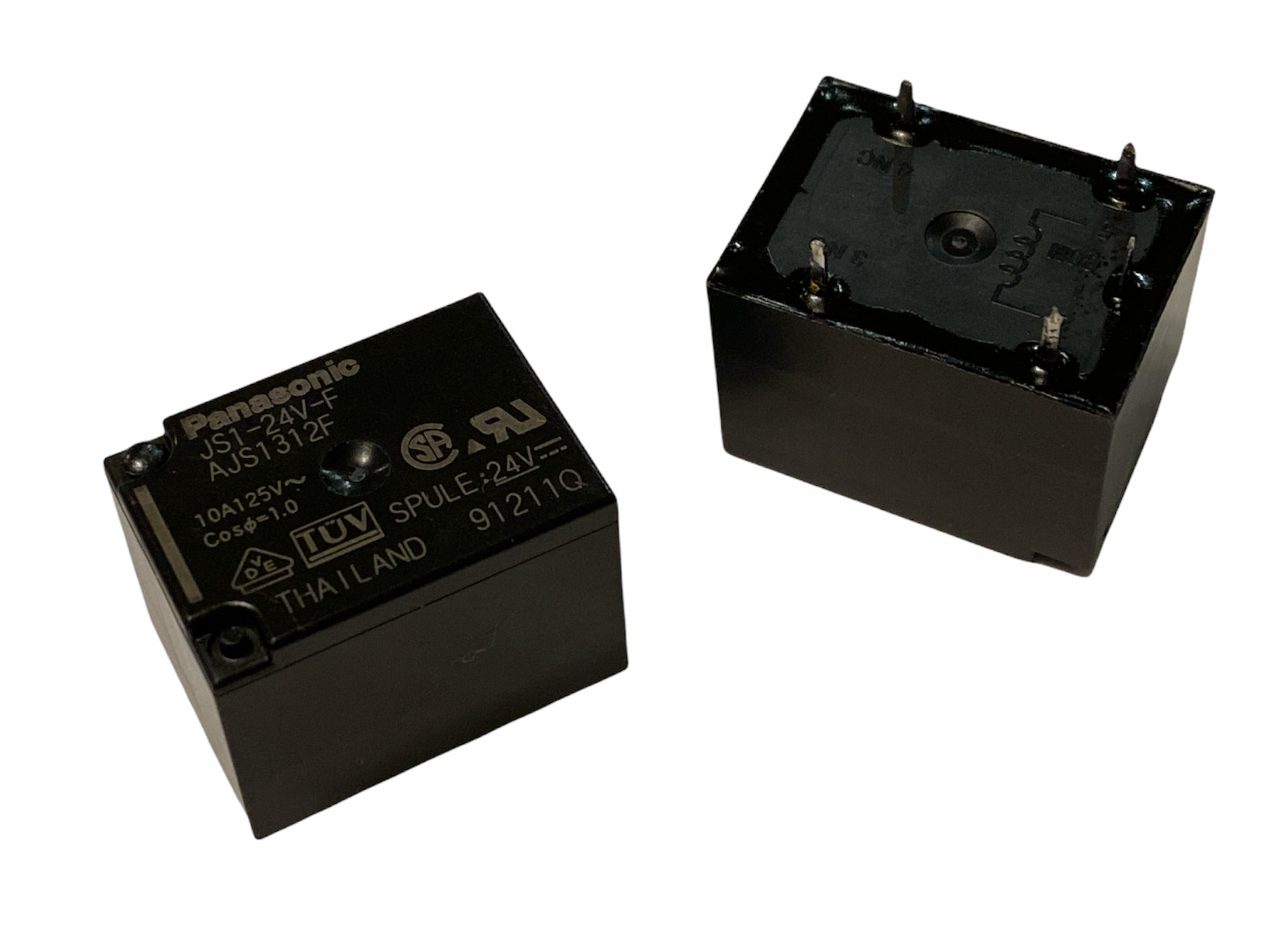 Panasonic JS1-24V-F JS1-24V RELAY AJS1312F ORIGINAL OEM PARTS