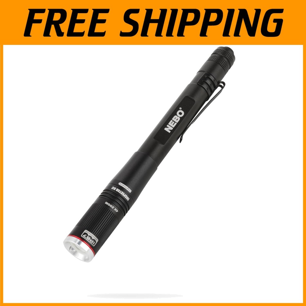 Versatile Pen Light | 360 Lumens, Rechargeable & AAA Battery