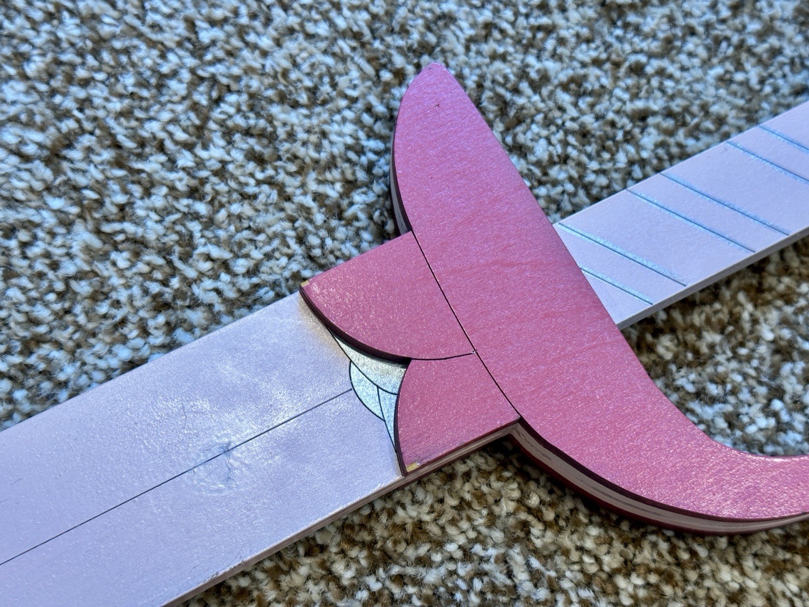 Steven Universe Cosplay Set - Rose Quartz Shield and Sword w/ Sheath