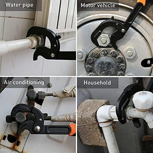 4 Pcs Wrench Adjustable Quick Multi-function Self-Adjusting Spanner