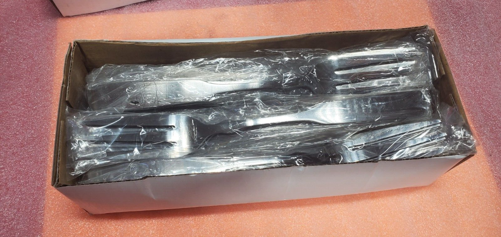 36-World Tableware Brandware Stainless Steel 3 Tine Forks-7 1/2"-Olive Garden