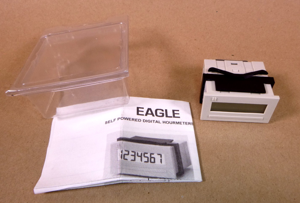 Redington 5320-0000 Eagle Hour Meter Counter 7 Digit