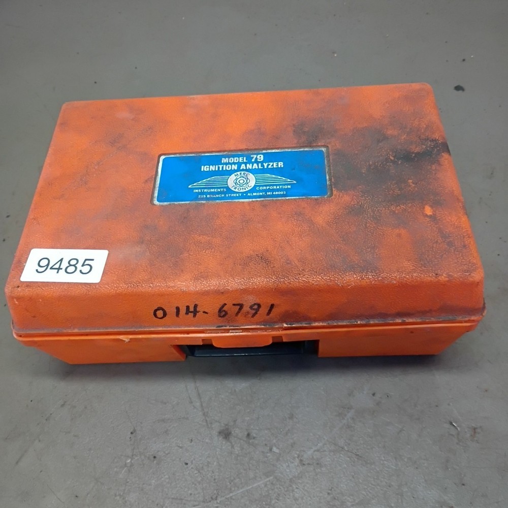 Vintage Merc O Tronic Model 79 Ignition Analyzer - INCOMPLETE *READ* Untested