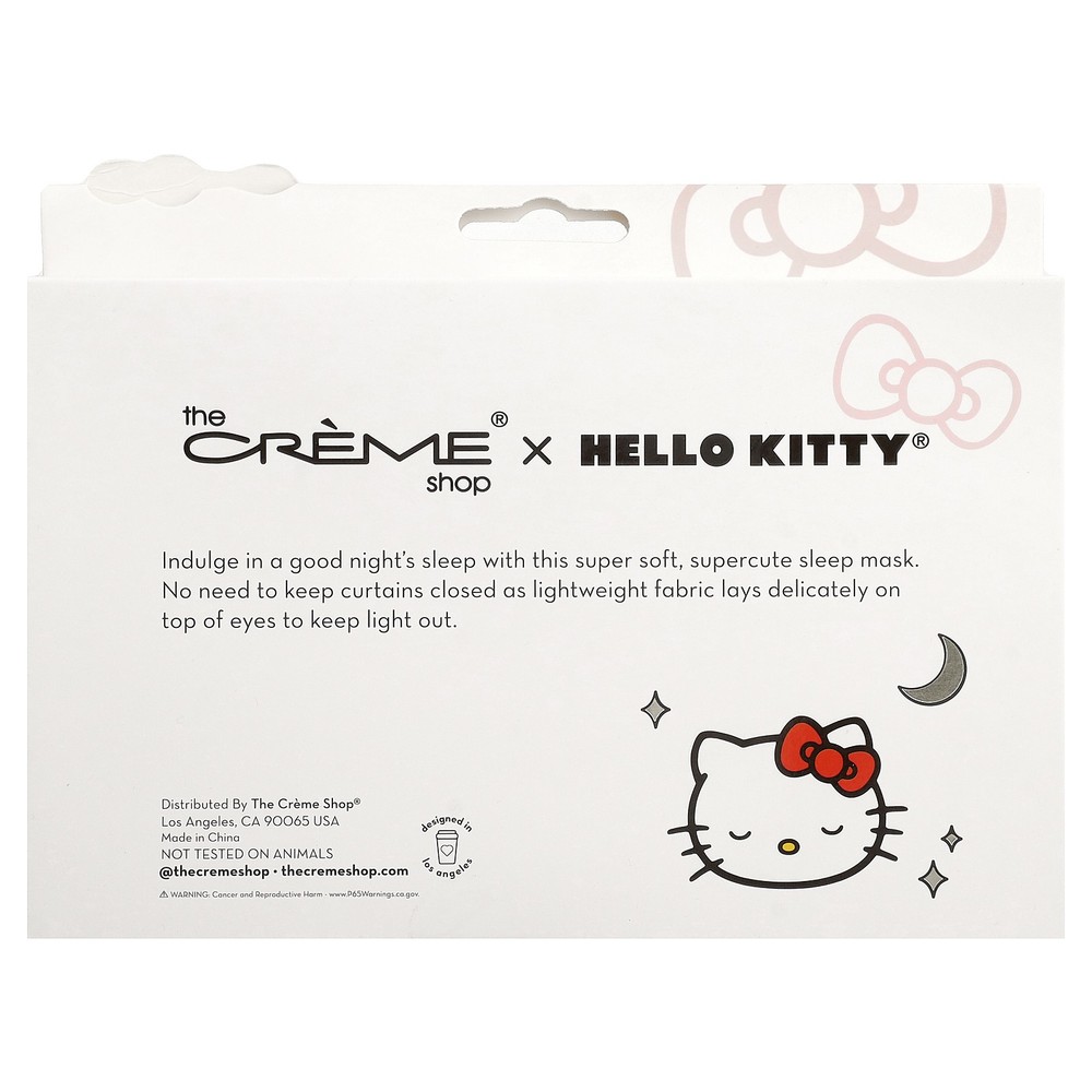 Hello Kitty®, 3D Plushie Sleep Eye Mask, 1 Count