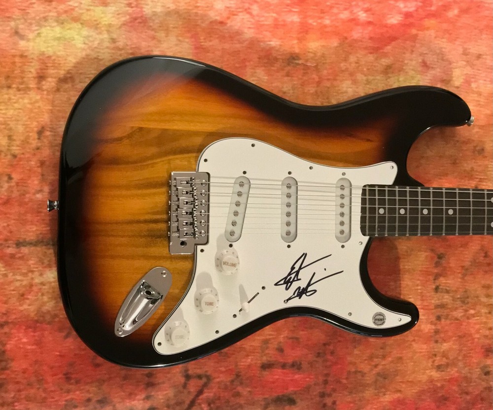 GFA Misguided Roses I'll Be * EDWIN McCAIN * Signed Electric Guitar E4 COA