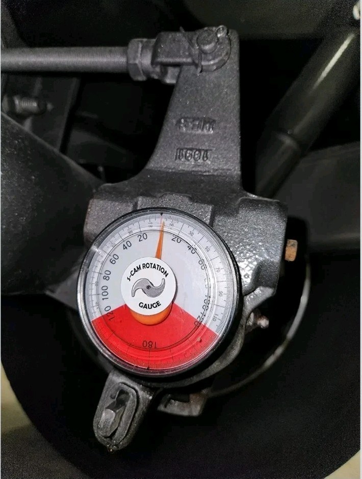S Cam Rotation Gauge