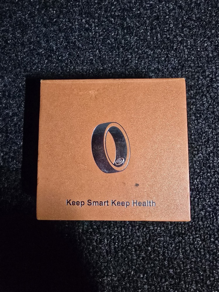 H4- Smart Ring Health Tracker, Size 9- Silver ***