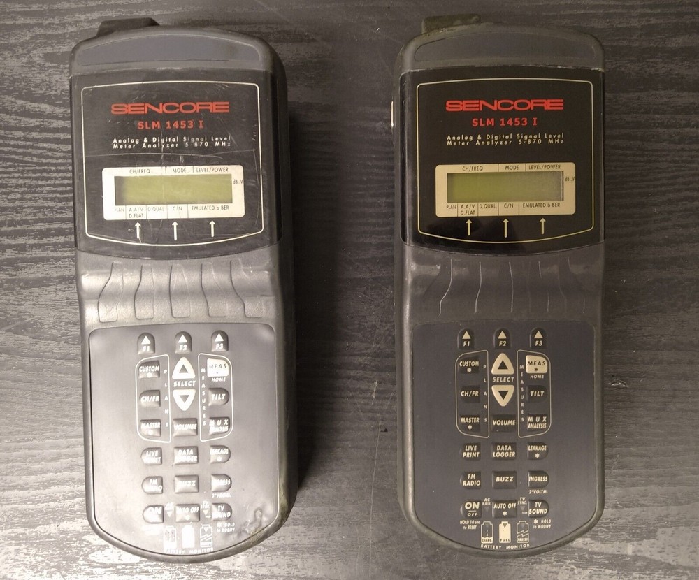 SENCORE SLM 1453 I Analog & Digital Signal Level Meter Analyzer READ DESCRIPTION