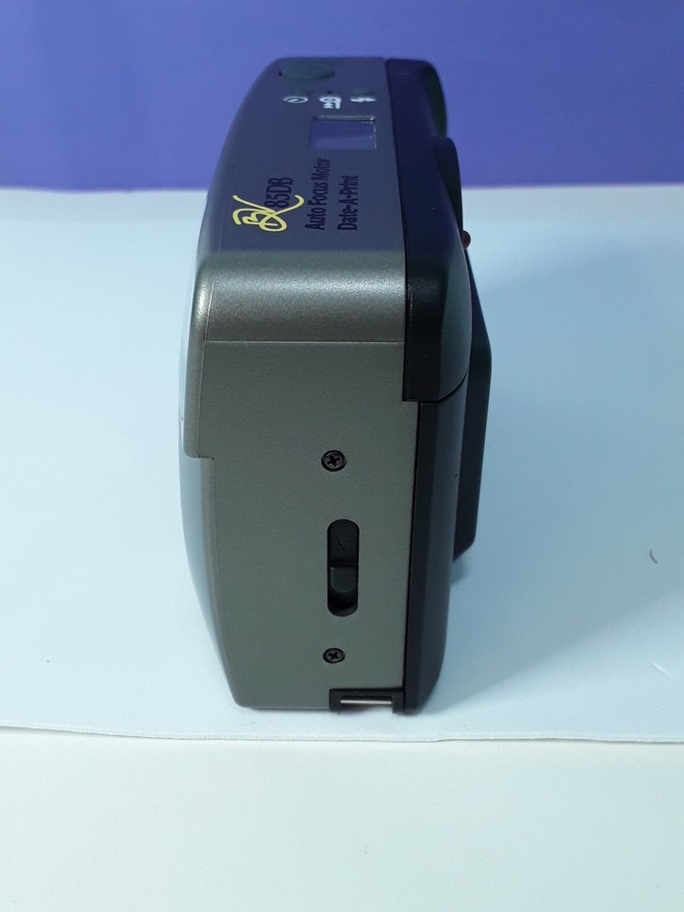 Vivitar BV85DV Data Back 35mm Camera (Dept Commerce Logo) w/ Strap Manual in Box