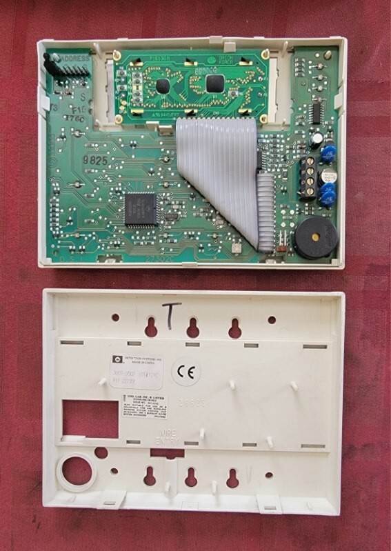 Simplex Security DS Detection Systems LCD Keypad 3007-9502