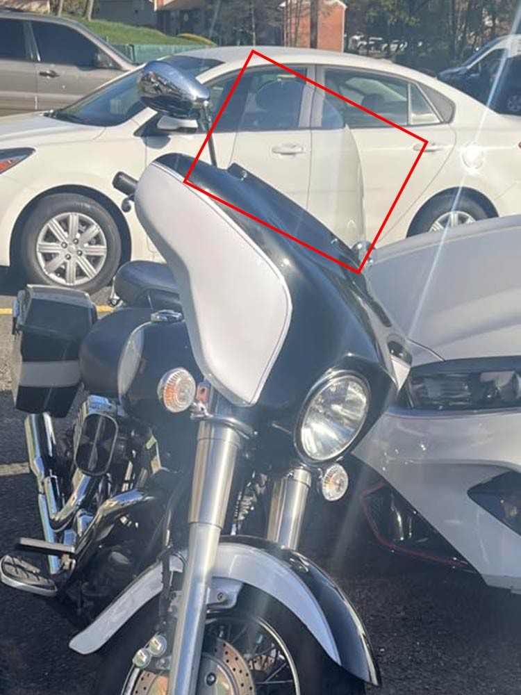 13 inch Clear Windshield Windscreen Deflector For Touring Electra Glide Classic