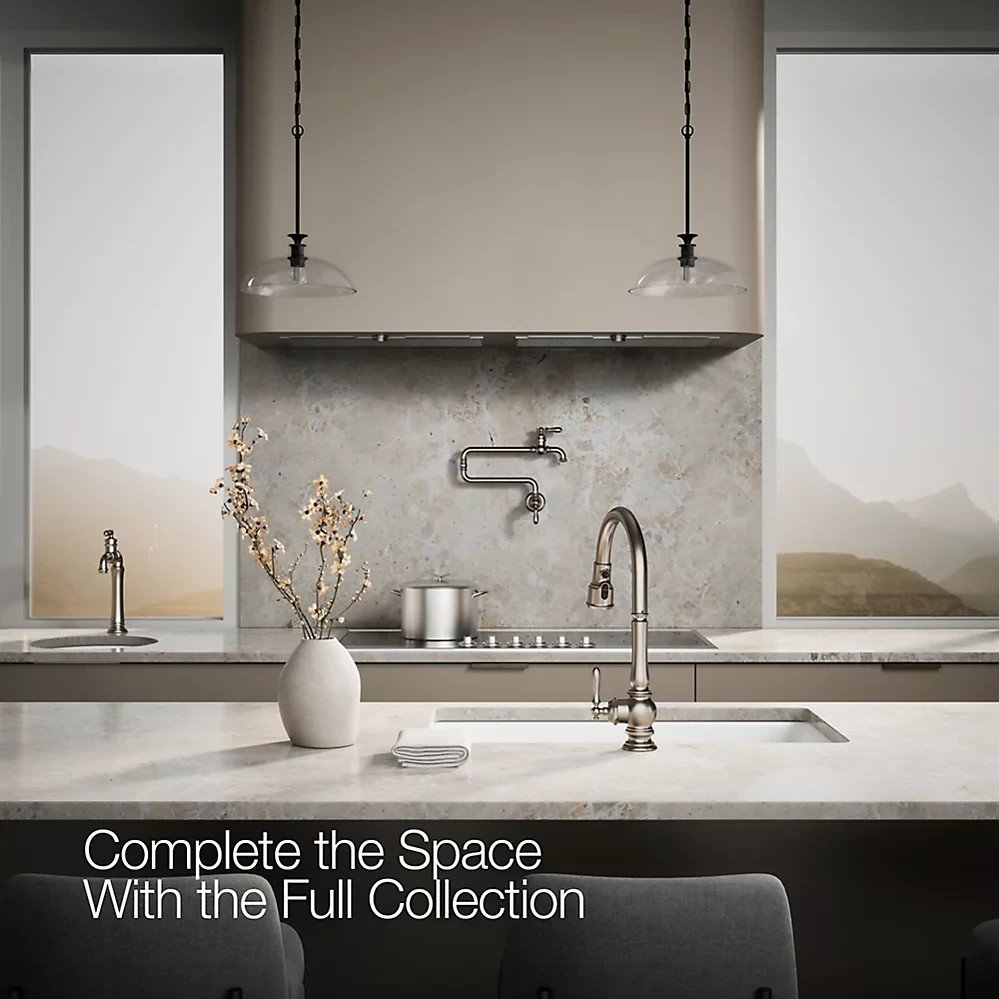 KOHLER Artifacts K-29709-VS Touchless Pull-Down Faucet 3-Spray Stainless