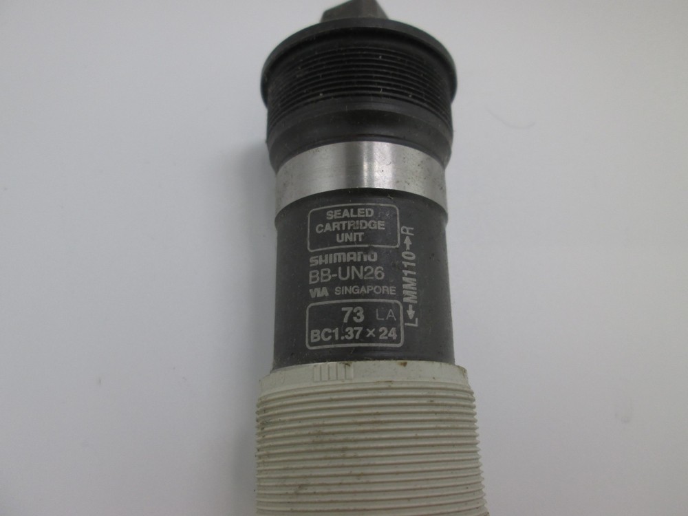 Shimano Square Taper Bottom Bracket for 73mm hub shell (misc. spindle lengths)