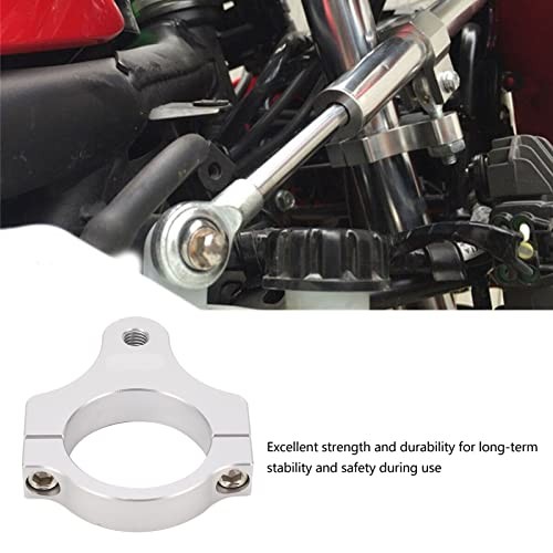 Steering Damper Fork Bracket, for Motorcycle, e Mounting Clamp, Lightweight