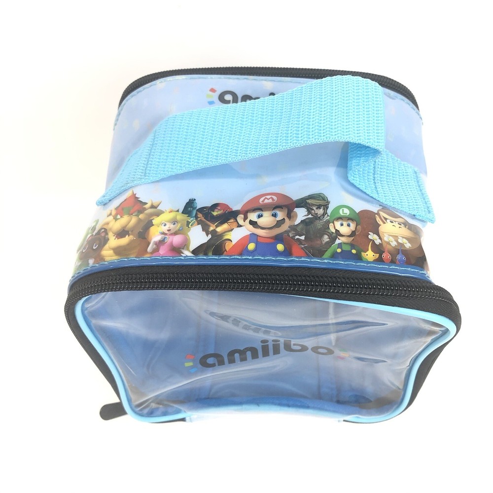 Super Mario Bros. Nintendo Amiibo Figures Carry Cube Case