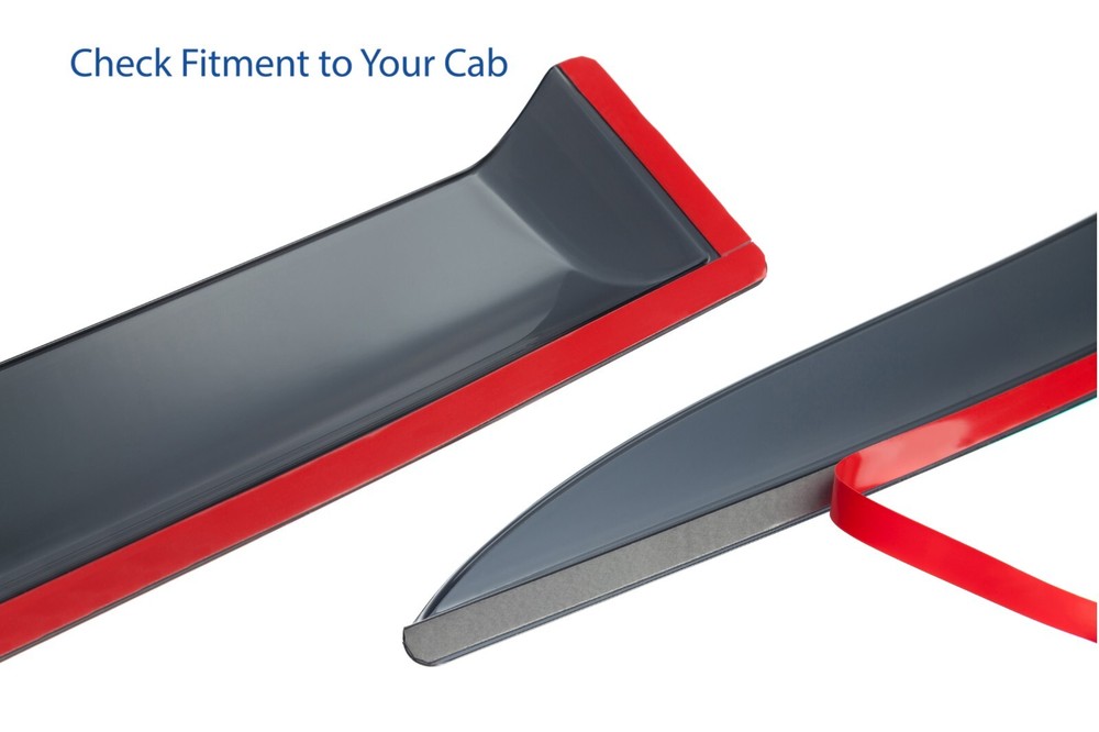 Side Window Deflectors Rain Guards for 2011-2019 Ford Explorer SHATTERPROOF