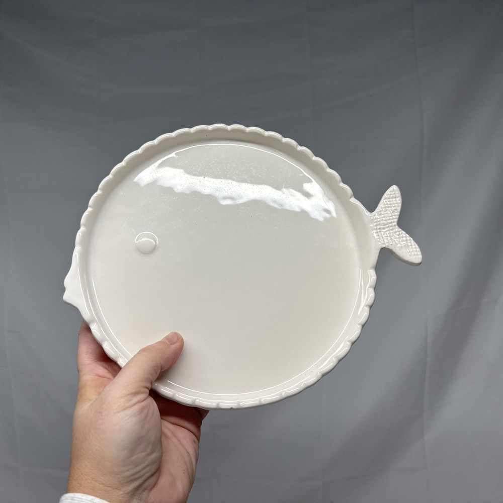 Fish Shaped Serving Platter Mud Pie
