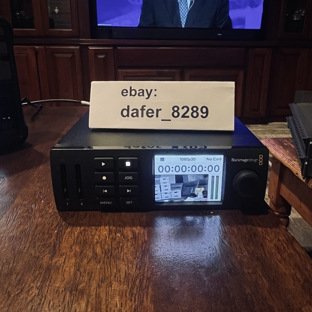 Blackmagic Design HyperDeck Studio HD Mini (USED Once)