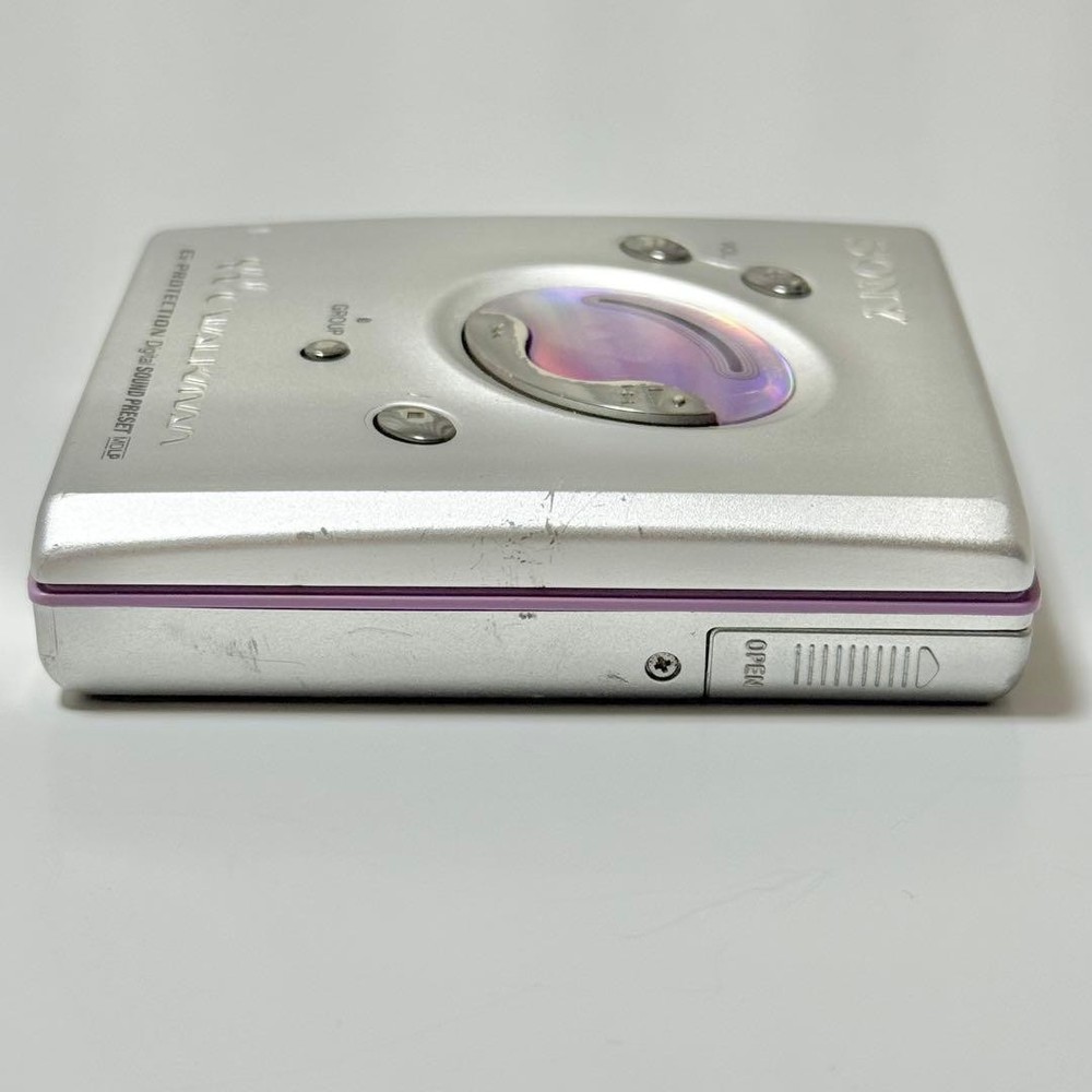 SONY MD WALKMAN Portable MD Player MZ-E505 Operation confirmed
