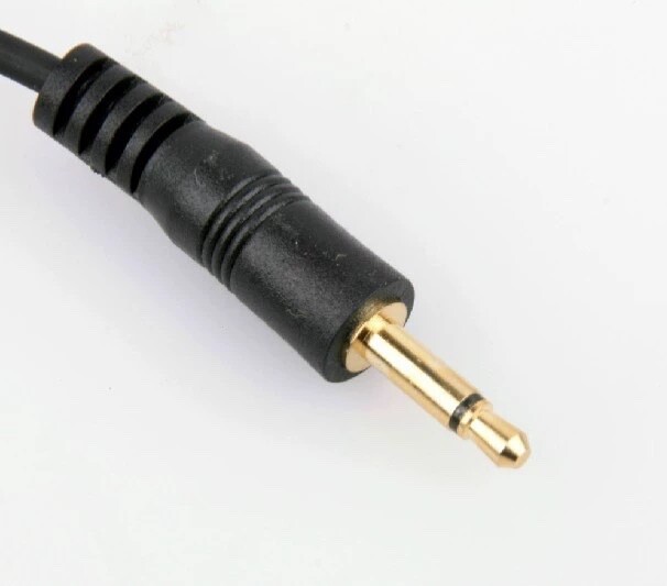 2.5mm to Male Camera Flash PC Sync Cord Cable for Studio Strobe Trigger Lighting