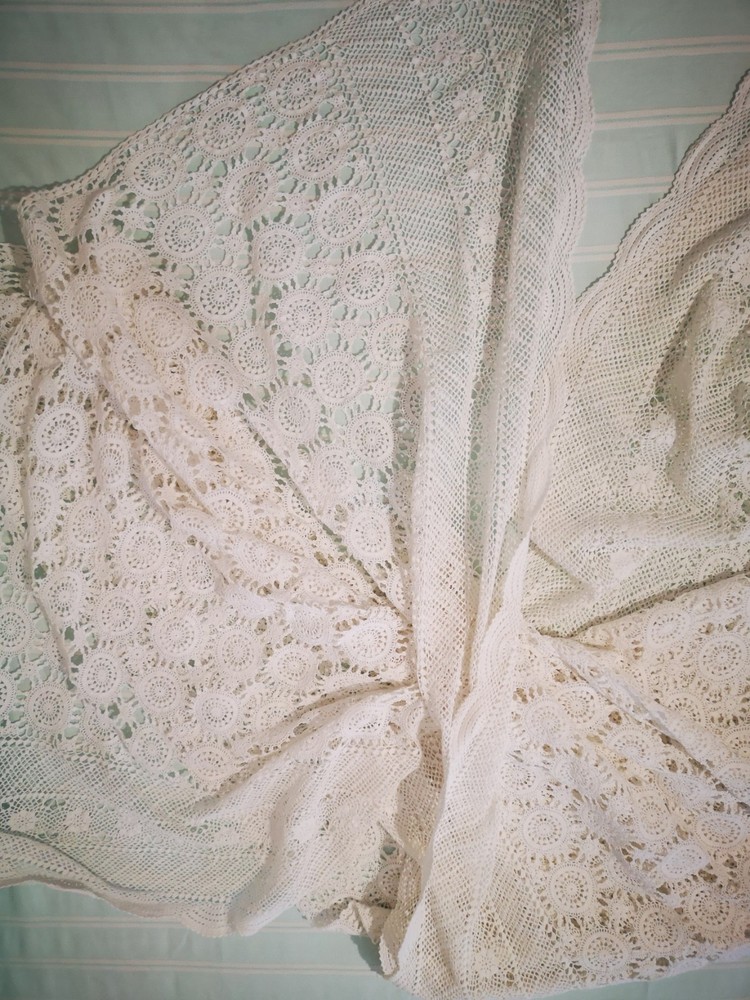 Handmade Crochet Double Bedspread