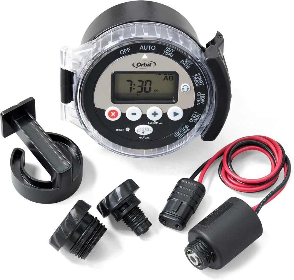 1PC Outdoor Battery-Powered Water Sprinkler Controller 57865