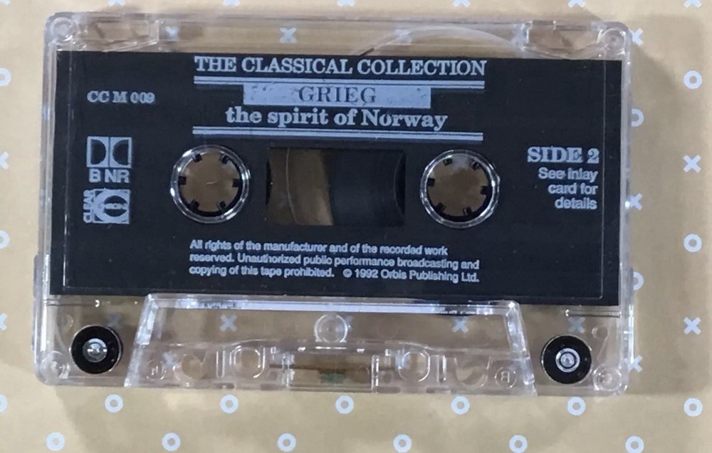 Grieg classical collection cassette