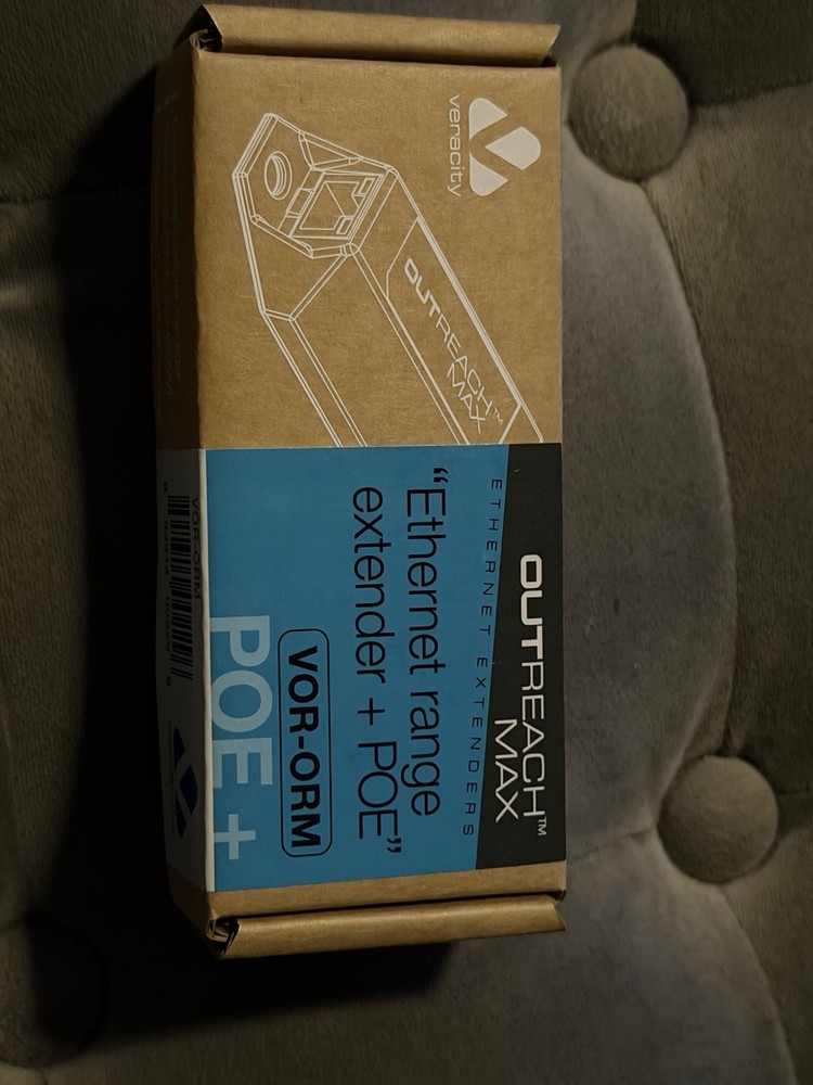 Veracity Outreach Max VOR-ORM Ethernet Range Extender POE+