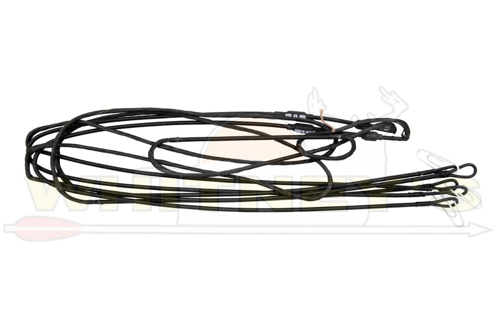 Gas Bowstrings High Octane Blackout Strings - Black - Mathews No Cam HTR