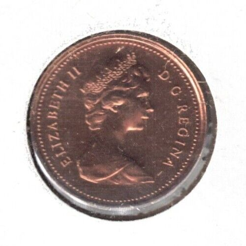 1979 Canadian Proof Like One Cent Elizabeth II & Maple Leaf Coin!