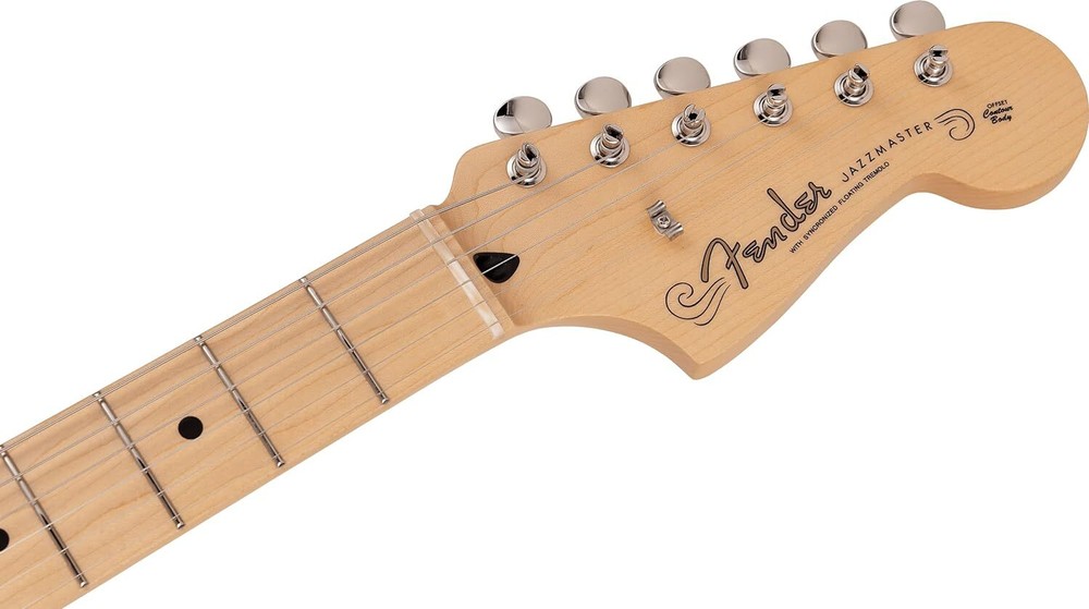 Fender Made in Japan Junior Collection Jazzmaster Maple Satin Shell Pink