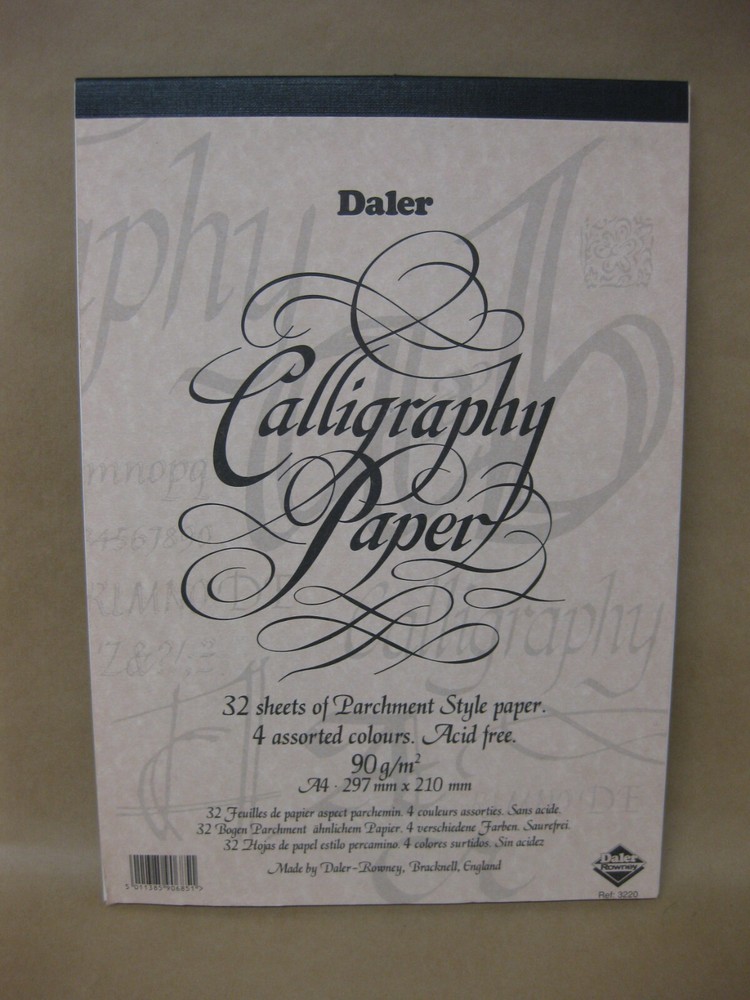 Calligraphy Bundle~ William Mitchell Guide / Daler Paper / Dryad Calligraphy Kit