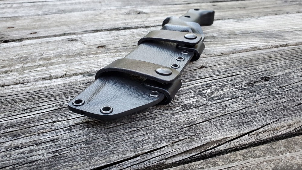 KABAR "BK-7" Custom Kydex sheath Scout "Raptor Texture"
