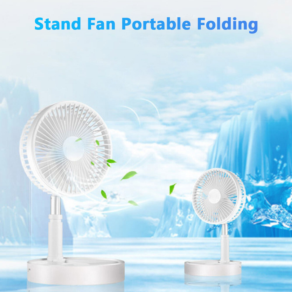 Portable Foldable Fan - Compact Design for Desk, Camping & Outdoor Use