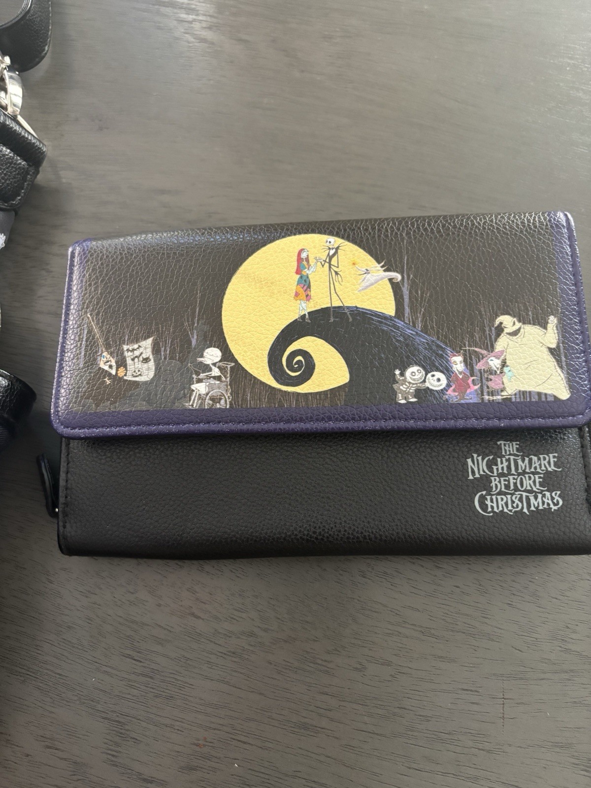 Disney The Nightmare Before Christmas Large Tote Bag & Wallet Set Black